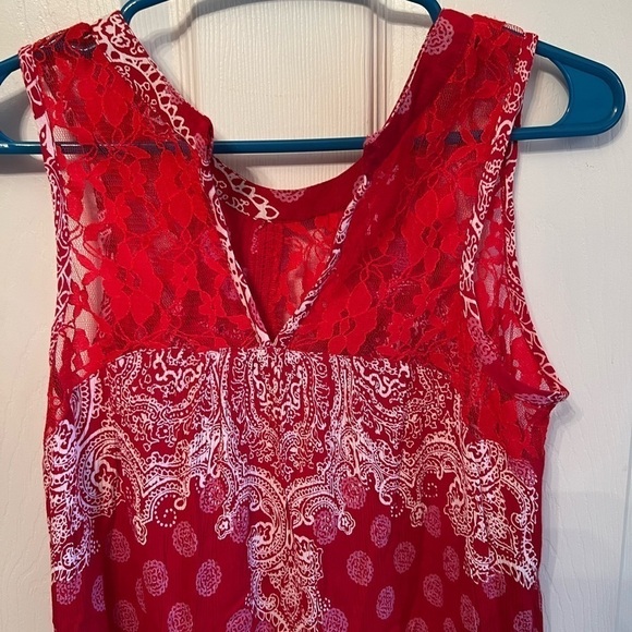 Patrons of Peace Red Tank Top Size XS - Picture 3 of 7